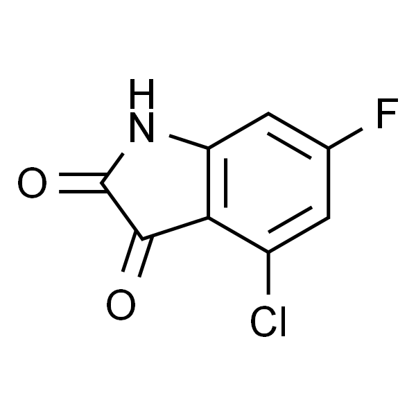 4-chloro-6-fluoroindoline-2,3-dione