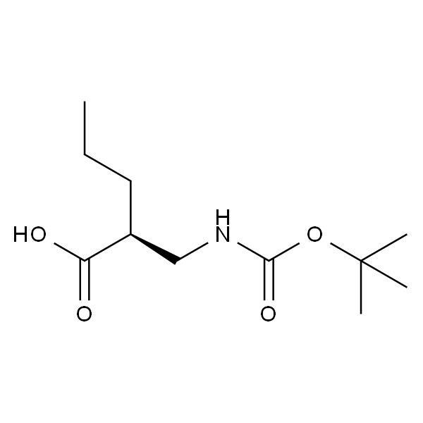 (S)-2-(((tert-Butoxycarbonyl)amino)methyl)pentanoicacid