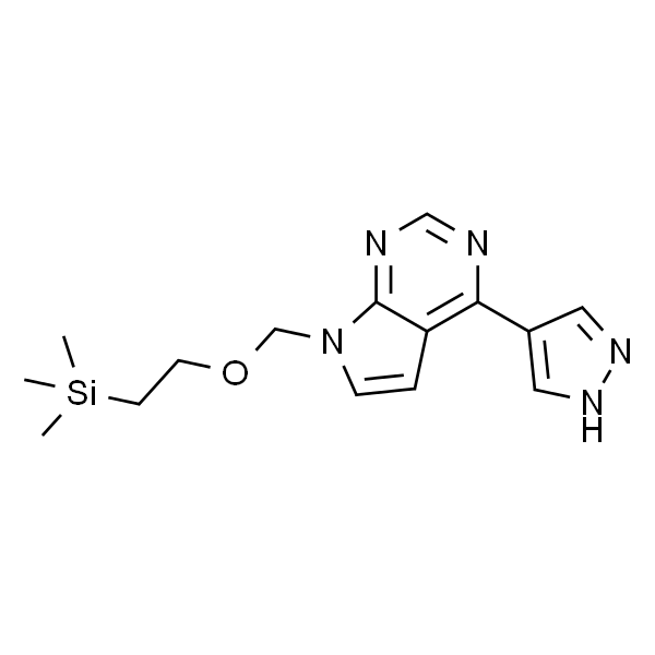 4-(1H-Pyrazol-4-yl)-7-((2-(trimethylsilyl)ethoxy)methyl)-7H-pyrrolo[2,3-d]pyrimidine