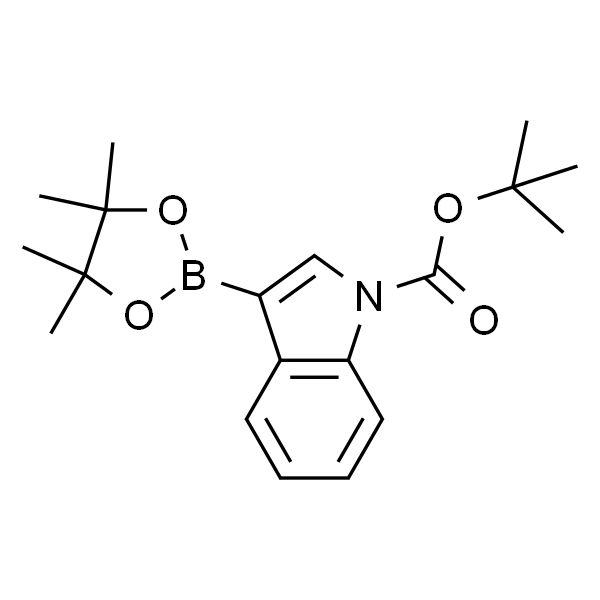 tert-Butyl 3-(4，4，5，5-tetramethyl-1，3，2-dioxaborolan-2-yl)-1H-indole-1-carboxylate