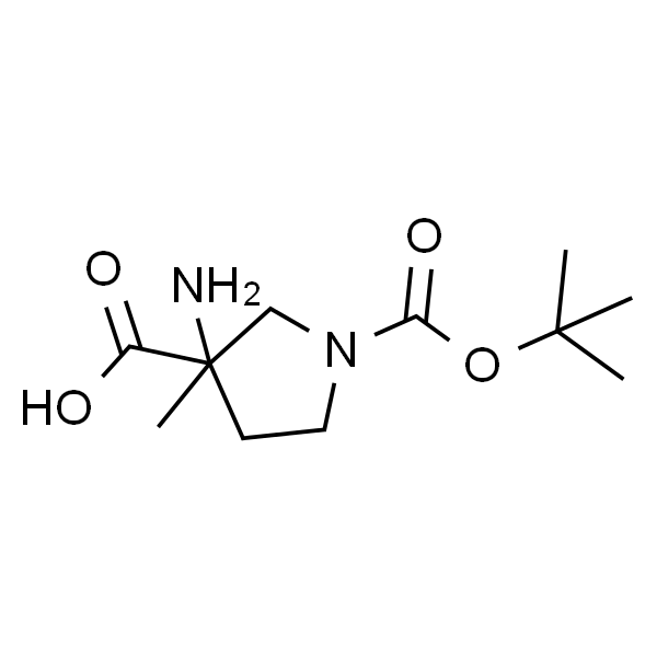 1-tert-Butyl 3-methyl 3-aminopyrrolidine-1,3-dicarboxylate