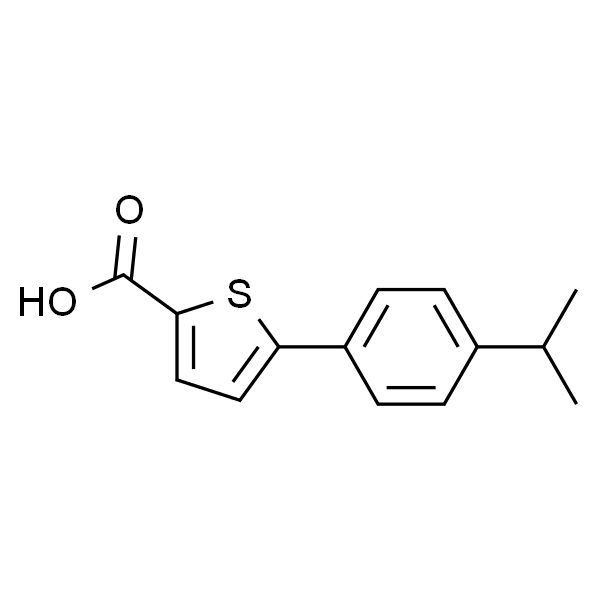 5-(4-Isopropylphenyl)thiophene-2-carboxylic Acid