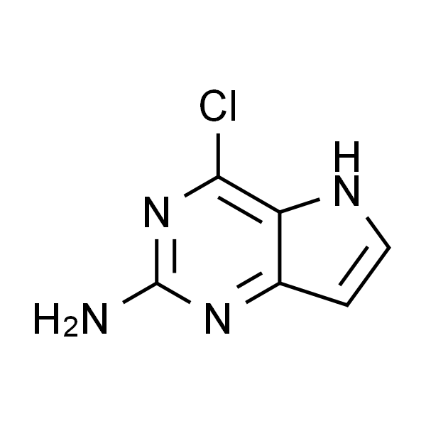 4-Chloro-5H-pyrrolo[3,2-d]pyrimidin-2-amine