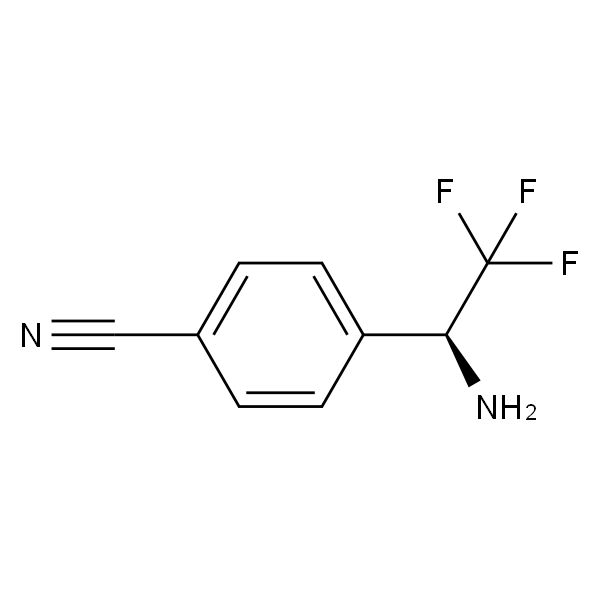 4-((1S)-1-AMINO-2,2,2-TRIFLUOROETHYL)BENZENECARBONITRILE