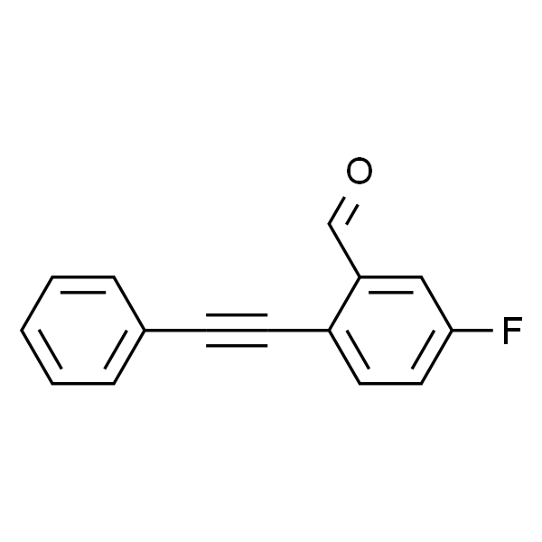 5-fluoro-2-(2-phenylethynyl)benzaldehyde