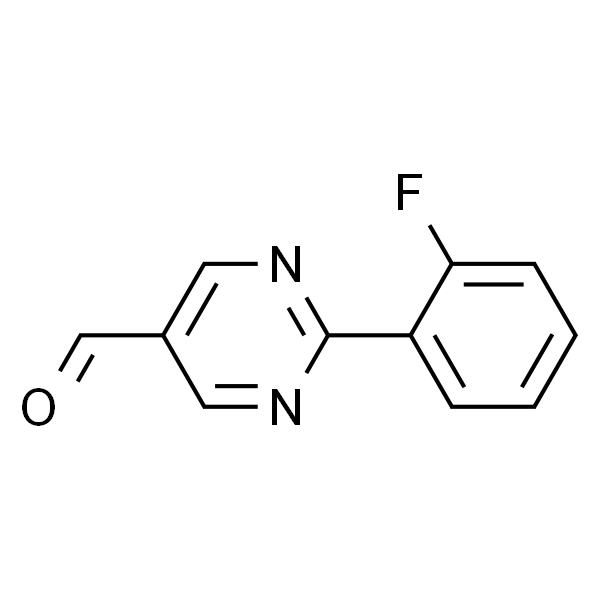 2-(2-Fluorophenyl)pyrimidine-5-carbaldehyde