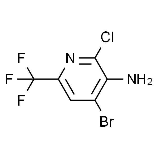 4-Bromo-2-chloro-6-(trifluoromethyl)pyridin-3-amine