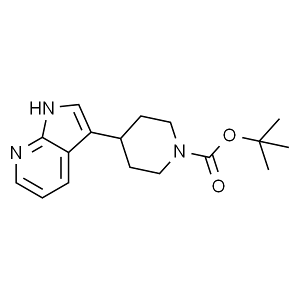 tert-butyl 4-(1H-pyrrolo[2,3-b]pyridin-3-yl)piperidine-1-carboxylate