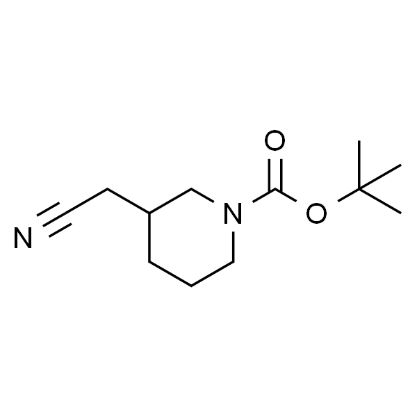 1-N-BOC-PIPERIDINE-3-METHYL NITRILE