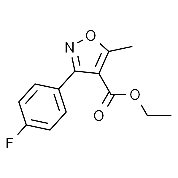 Ethyl 3-(4-fluorophenyl)-5-methylisoxazole-4-carboxylate