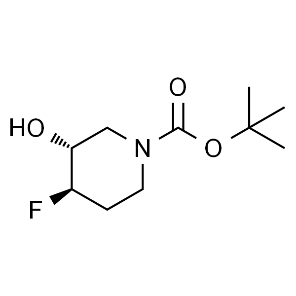 (3.4)-trans-4-FLUORO-3-HYDROXY-PIPERIDINE-1-CARBOXYLIC ACID TERT-BUTYL ESTER RACEMATE