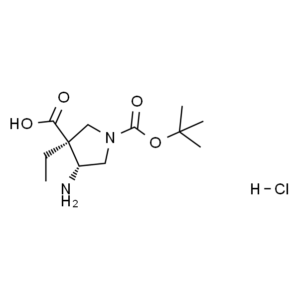 (3S,4R)-1-tert-Butyl 3-ethyl 4-aminopyrrolidine-1,3-dicarboxylate hydrochloride