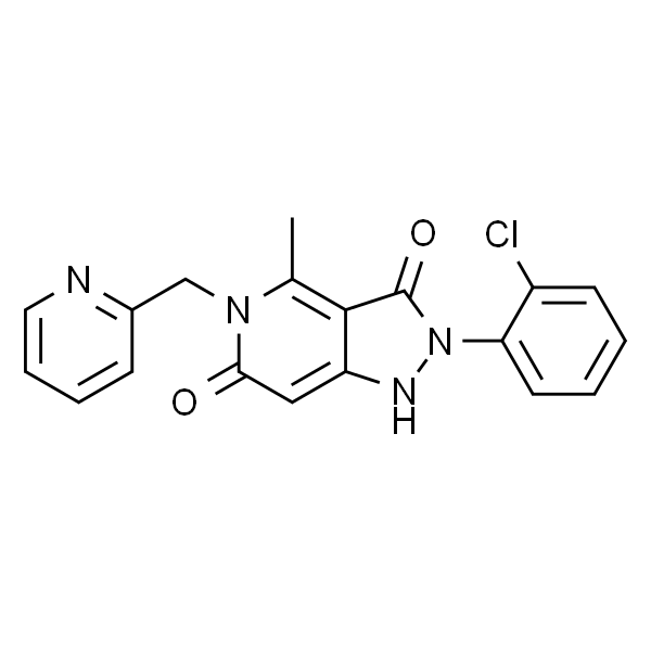2-(2-chlorophenyl)-4-Methyl-5-(pyridin-2-ylMethyl)-1H-pyrazolo[4,3-c]pyridine-3,6(2H,5H)-dione