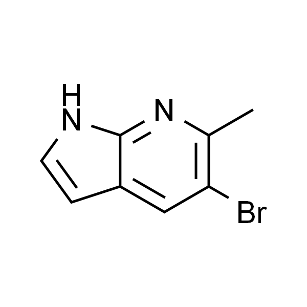 5-Bromo-6-methyl-1H-pyrrolo[2，3-b]pyridine