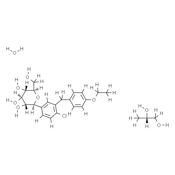Dapagliflozin propanediol hydrate