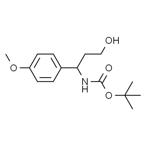 3-(Boc-amino)-3-(4-methoxyphenyl)-1-propanol