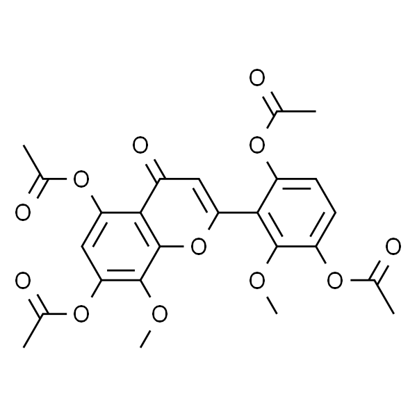 Viscidulin III tetraacetate