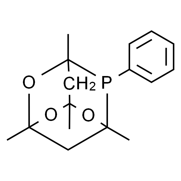 meCgPPh,  1,3,5,7-Tetramethyl-8-phenyl-2,4,6-trioxa-8-phosphatricyclo[3.3.1.13,7]decane