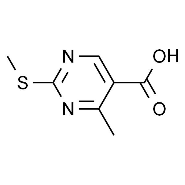 4-Methyl-2-(methylthio)-5-pyrimidinecarboxylic Acid