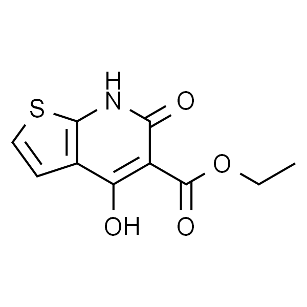 Ethyl 4-hydroxy-6-oxo-6，7-dihydrothieno[2，3-b]pyridine-5-carboxylate
